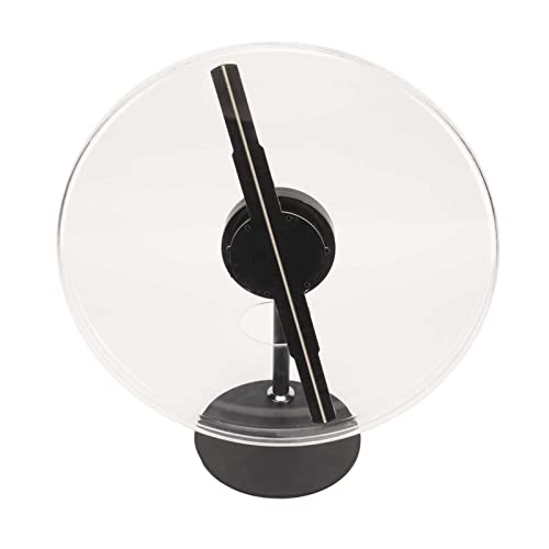 Holograma 3D Holographicn 3D-Hologramm-Werbedisplay-Lüfter, 256 X 1024 Auflösung, 176° Sichtwinkel, 256 LED-Perlen, ABS/Aluminiumlegierung/PC-Material, Transparente und Schwarze Holograma 3D Holographicn 3D-Hologramm-Werbedisplay-Lüfter, 256 X 1024 Auflösung, 176° Sichtwinkel, 256 LED-Perlen, ABS/Aluminiumlegierung/PC-Material, Transparente und Schwarze von KIMISS