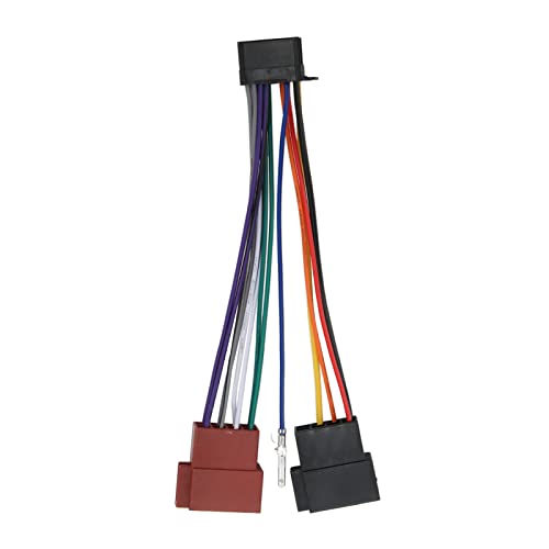 ISO-Standard-Adapteranschluss ， Kabelbaum für CD-Player， 16-poliger ABS-Autoradio-Kabelbaum, Stereo-Adapterstecker für Pioneer ab 2003 von KIMISS