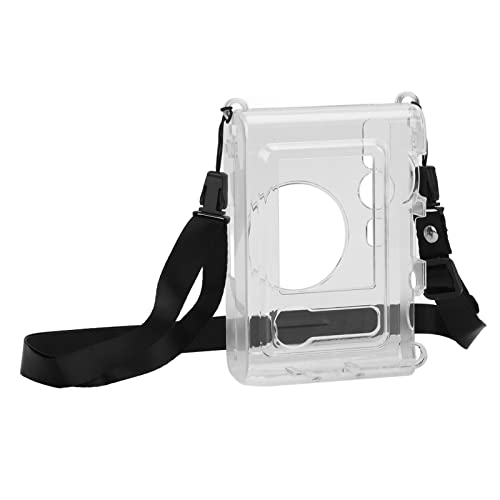 Instax Evo Case Camera Clear Case Transparente Schutzhülle mit Schultergurt für Fujifilm Instax Evo Camera Camera Clear Case von KIMISS