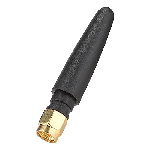 KIMISS 2,4 GHz wasserdichte Antenne WiFi Antenne Abs 5 Stück 2,4 GHz SMA 3Dbi WiFi Wireless Antenne Innengewinde Antenne (gerade SMA Buchse) (Gerader SMA-Stecker) von KIMISS