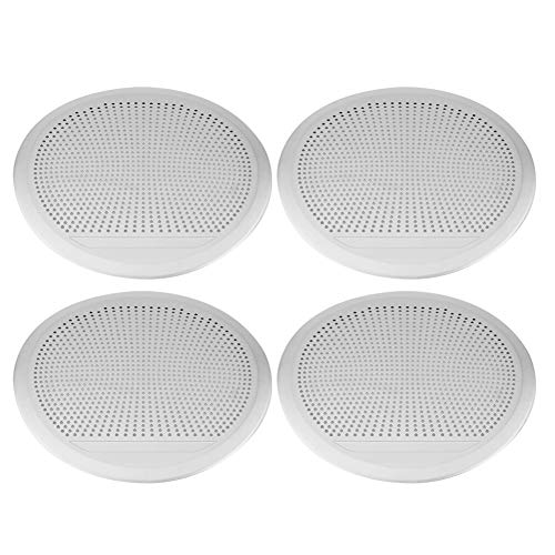 KIMISS 4 STÜCKE Car Audio Lautsprecher Abdeckung，Car Audio Speaker Mesh Sub Woofer Subwoofer Grill Dust Cover Protector X5 X6 F15 F16 von KIMISS