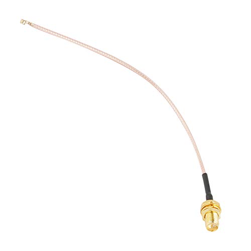 KIMISS 5er-Pack RP-SMA-Buchse auf U.FL/IPX/IPEX-HF-Antennen-Koaxialkabelanschlüsse, 50 Ω, 15 cm KIMISS 5er-Pack RP-SMA-Buchse auf U.FL/IPX/IPEX-HF-Antennen-Koaxialkabelanschlüsse, 50 Ω, 15 cm von KIMISS