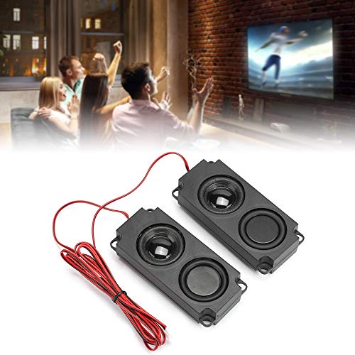 KIMISS 8 Ohm, 5 W Dual-Sound-Lautsprecher mit 40 Mm Magnetischem und Tragbarem Heavy-Bass-Audiohohlraum für TV und KIMISS 8 Ohm, 5 W Dual-Sound-Lautsprecher mit 40 Mm Magnetischem und Tragbarem Heavy-Bass-Audiohohlraum für TV und von KIMISS