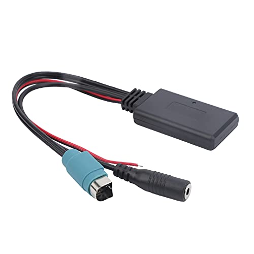KIMISS Alpine Bluetooth Adapter mit Mikrofon,Auto-Bluetooth-Radiokabel, ABS-Auto-Bluetooth-Funkradio, Aux-Kabel, Mikrofon-Freisprechadapter, Passend für Alpine Kce-236B Cda-9852 E KIMISS Alpine Bluetooth Adapter mit Mikrofon,Auto-Bluetooth-Radiokabel, ABS-Auto-Bluetooth-Funkradio, Aux-Kabel, Mikrofon-Freisprechadapter, Passend für Alpine Kce-236B Cda-9852 E von KIMISS