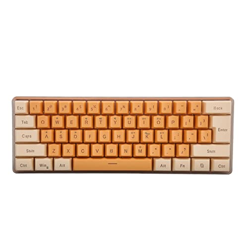 KIMISS Ande USB Mechanische Gaming-Tastatur, USB-RGB, 61 Tasten, Tastatur, Kontrastfarbe, Licht, Tastenlinientrennung, Verkabelt, für Bürospiele, Langlebig, mit Tasten, KIMISS Ande USB Mechanische Gaming-Tastatur, USB-RGB, 61 Tasten, Tastatur, Kontrastfarbe, Licht, Tastenlinientrennung, Verkabelt, für Bürospiele, Langlebig, mit Tasten, von KIMISS