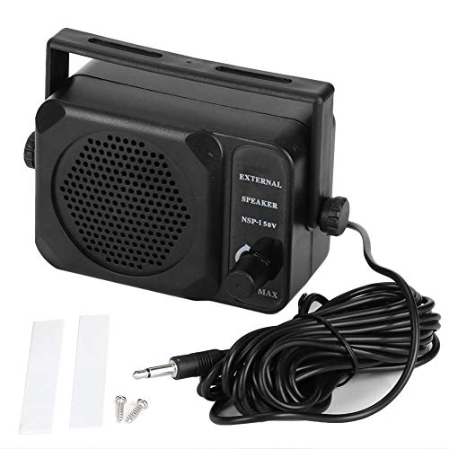 KIMISS Autoradio Mini Externer Lautsprecher Funkgerät CB HF VHF UHF Transceiver Autozubehör NSP-150V KIMISS Autoradio Mini Externer Lautsprecher Funkgerät CB HF VHF UHF Transceiver Autozubehör NSP-150V von KIMISS