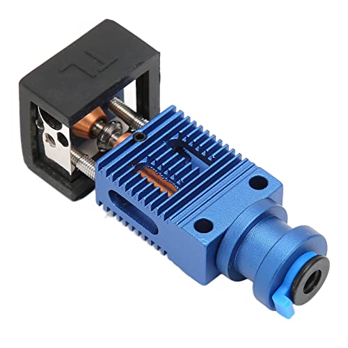 KIMISS Drucker Metall Hotend 3D-Drucker Extruder Hotend Blaues Metall 3D-Drucker Metall Hotend Kupferplattiert Hohe Temperaturbeständigkeit Hotend Für Cr10 Für Cr10S Für Ender3 V2 Für von KIMISS