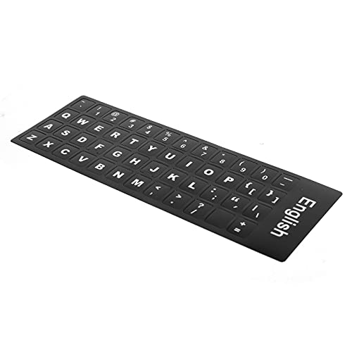 KIMISS Englischer Tastatur-Aufkleber, für Desktop-Tarocchi-Ersatz-PC-Laptop-Zubehör von KIMISS