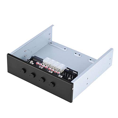 KIMISS HDD Power Control Switch – Festplattenauswahl, Drive Switcher, Geeignet für Desktop-PC-Computer, 4 Selbstsperrende Schalter, Geeignet für Jedes Netzteil von KIMISS
