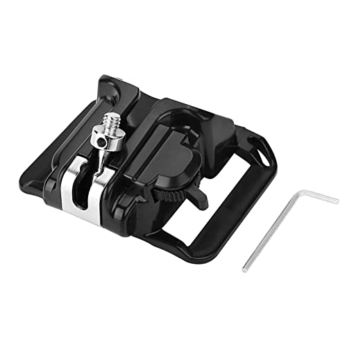 KIMISS Kamera-Gürtelclip, 1 Stück Kameraaufhänger 1/4 Zoll Schraubbefestigung Schnellverschluss Gürtelschnallenhalter für DSLR KIMISS Kamera-Gürtelclip, 1 Stück Kameraaufhänger 1/4 Zoll Schraubbefestigung Schnellverschluss Gürtelschnallenhalter für DSLR von KIMISS