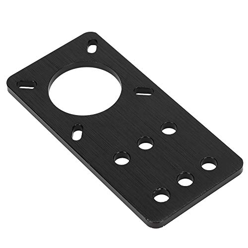 KIMISS NEMA 17 Eloxiert, Motormontageplatte 3D-Drucker Horizontaler Spielhalter Aluminium Stepper-Aufbewahrungssoporte Zubehör (schwarz) von KIMISS