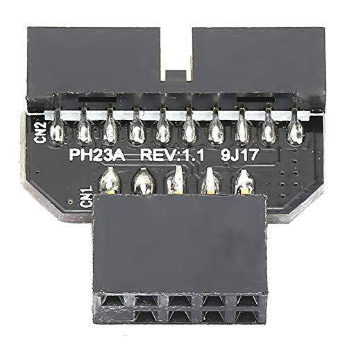 KIMISS PH23A Motherboard USB, auf 3.0 19P Plugin Connector Antena Alfa WiFi 2.0 9Pin Adapter (PH23A) von KIMISS