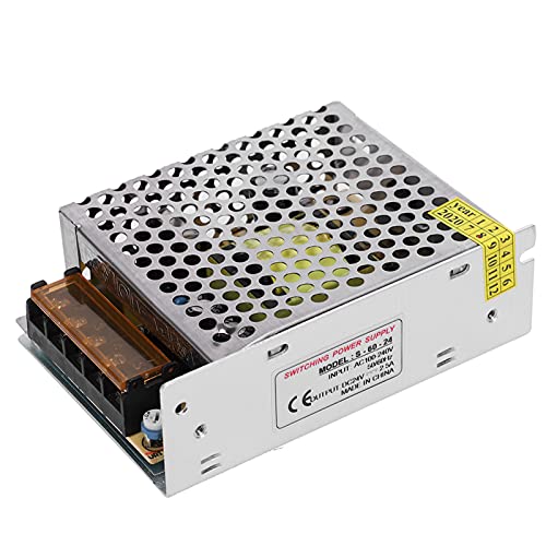 Schaltnetzteil-Treiberadapter in Industriequalität für LED-Streifenlichter und 3D-Drucker mit Effizientem Ausgang, Geringer Welligkeit und Robusten Schutzfunktionen (S-60-24 (24 von KIMISS