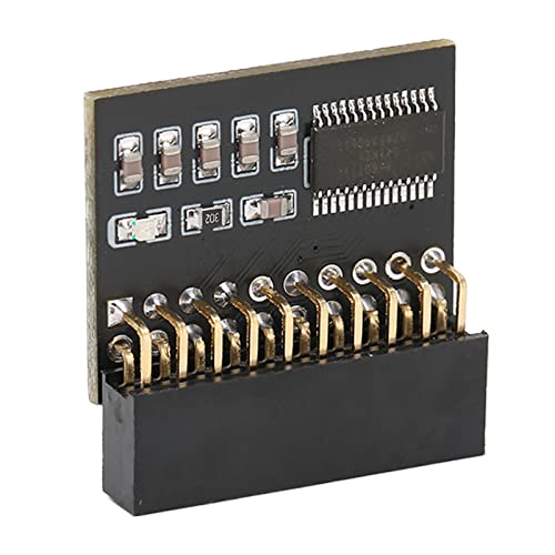 KIMISS TPM 1.2-Verschlüsselungssicherheitsmodul LPC 20Pin, Unabhängiger Verschlüsselungsprozessor für PC, Stabiles und Sicheres TPM 1.2-Modul, Geeignet für Motherboards Mehrerer von KIMISS