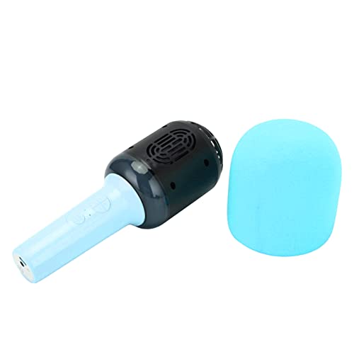 KIMISS Telefon, Drahtloses -Mikrofon HiFi One -Stück Tragbar (Himmelblau) von KIMISS