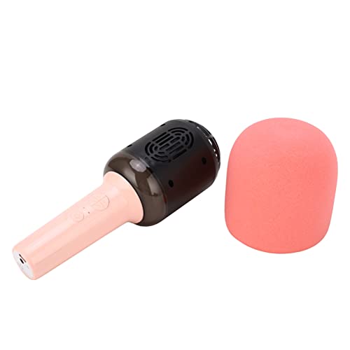 KIMISS Telefon, Drahtloses -Mikrofon HiFi One -Stück Tragbar (PINK) von KIMISS