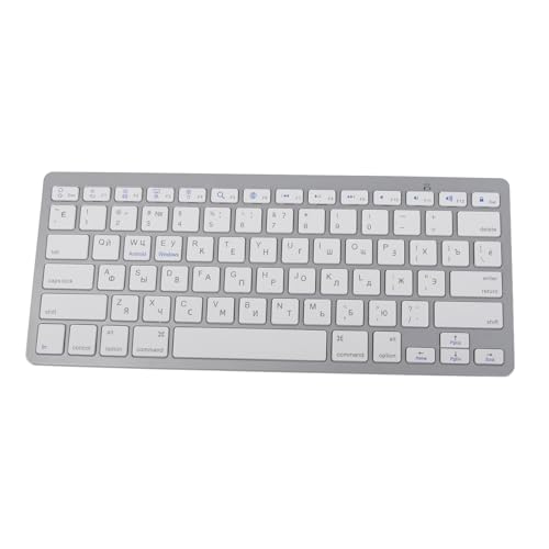 KIMISS Tragbare Kabellose Tastatur, 78 Tasten, Ultradünne Tastaturen, Kompakt, für Arabisch, Spanisch, Französisch, Koreanisch, Russisch, Thailändisch, Portugiesisch, Weiß, Computer, OS KIMISS Tragbare Kabellose Tastatur, 78 Tasten, Ultradünne Tastaturen, Kompakt, für Arabisch, Spanisch, Französisch, Koreanisch, Russisch, Thailändisch, Portugiesisch, Weiß, Computer, OS von KIMISS