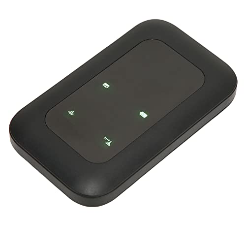 KIMISS Tragbarer WLAN-Hotspot 4G-Router mit SIM-Steckplatz Schwarz ABS H806 4G Tragbarer WLAN-Multifunktionskarte Eingesteckter Mobiler Hochgeschwindigkeits-WLAN-Hotspot für Autoreisen von KIMISS
