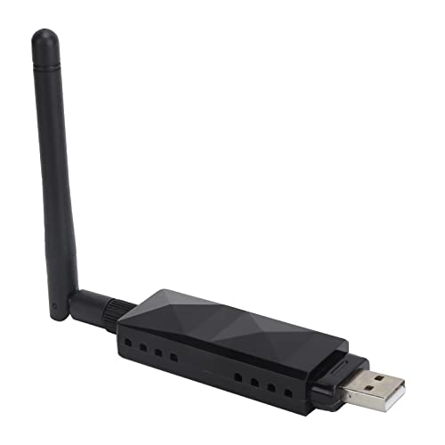 KIMISS Wireless NetCard AR9271, Adapter Abnehmbarer 2DBI-Antennen-USB-WiFi-Adapter für TV-Computer von KIMISS