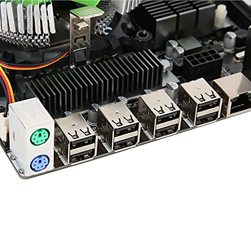 KIMISS X58 Desktop, X5650 CPU 8G Speicher Hauptplatine Tragbare Diskette PC Motherboard Set Laufwerk USB von KIMISS