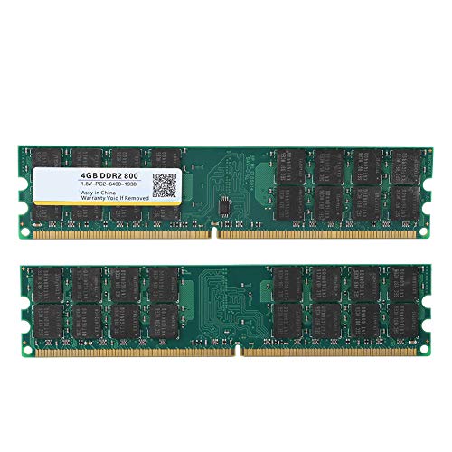 KIMISS Xiede 800 MHz 4G, Entwickelt für DDR2 PC2 6400 240-Pin-RAM-Speicher-Desktop-Computer AMD 1,8 V von KIMISS