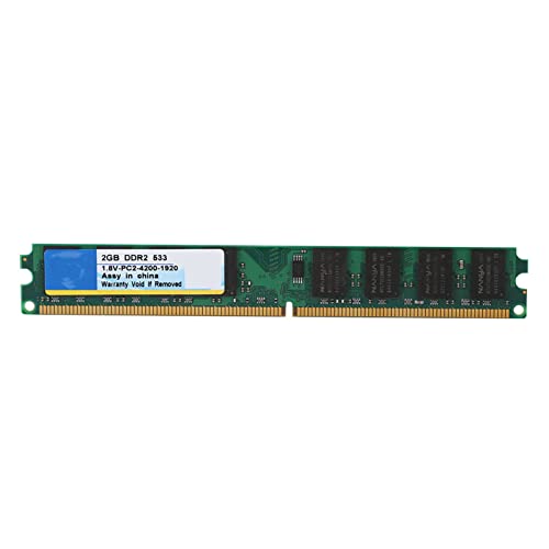 KIMISS Xiede DDR2 533 MHz, Desktop-Motherboard-Speicher RAM DDR2 2 GB Intel 2G 240Pin für Voll Kompatibel von KIMISS