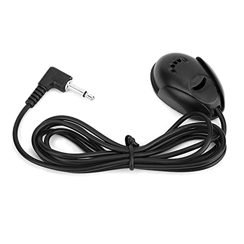 KIMISS Auto-Mikrofon mit 3,mikrofon Kenwood autoradioMikrofon 3, 5 Mm Mikrofon Externe Baugruppe, Mini 3, 5 Mm Extern für Auto Fahrzeug Head Unit Bluetooth-fähiges Audio Stereo Radio GPS DVD von KIMISS