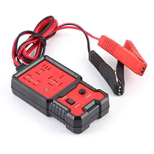 Kfz-Relaistester, 12V Elektronischer Relaistester Professioneller ABS-Kfz-Batterieprüfer Autodiagnosewerkzeug von KIMISS