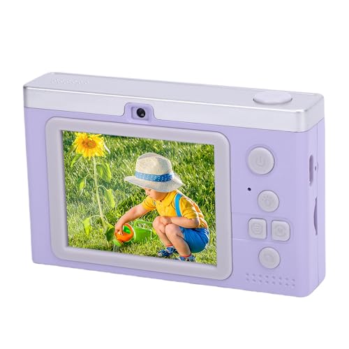 Kompakt Kleine Kamera Digitalkamera Auto Focus 8X Digital Zoom HD Fotos Video 2,4 -Zoll -Bildschirm Lithium -Ionen -Akku für Reise Hochzeit Graduierung Leichtes Tragbares (PINK) von KIMISS