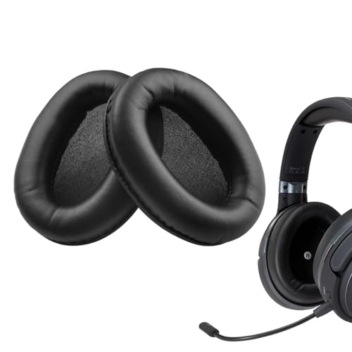KIMISS Kopfhörer-Ohrpolster, Ersatz-Headset-Kissen Cloud Flight Weiches, Atmungsaktives Almofada für Cloud Flight KIMISS Kopfhörer-Ohrpolster, Ersatz-Headset-Kissen Cloud Flight Weiches, Atmungsaktives Almofada für Cloud Flight von KIMISS
