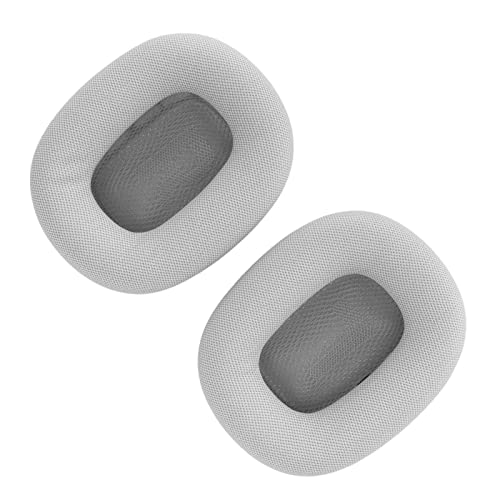 Kopfhörer-Ohrpolster, Weicher Memory-Schaumstoff, Protein, Ersatz-Coussinets, Leder-Ohrpolster, Ohrenschützer für Airpod -Kopfhörer, (Grau) von KIMISS