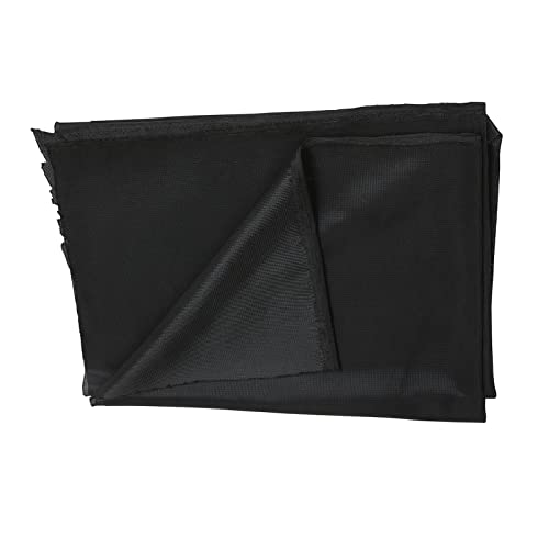 Lautsprecher-Mesh-Stoff Lautsprecher-Mesh-Gewebe Polyester Lautsprecher-Grill-Tuch Polyester Atmungsaktiver Wasserdichter Staubdichter Lautsprecher-Mesh-Gewebe-Schutz (Schwarz) von KIMISS