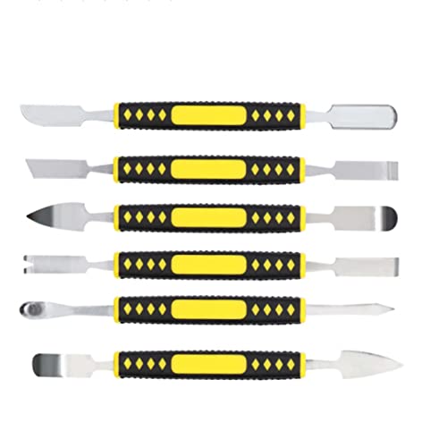Metall-Brechstange 6, Stahl-Kompaktstruktur-Stück-Set Carbon-Computer-Reparatur-Tool-Kit für Telefon Metall-Brechstange 6, Stahl-Kompaktstruktur-Stück-Set Carbon-Computer-Reparatur-Tool-Kit für Telefon von KIMISS