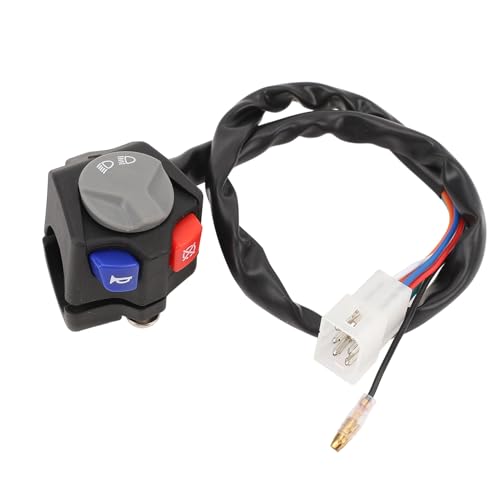 Motorrad -Lenker -Steuerschalter Scheinwerfer Horn -Motor Stopp 420 Mm 7 Draht Hochstrahlhorn -Startschalter für ATV Sport Dirt Bike Motorrad -Lenker -Steuerschalter Scheinwerfer Horn -Motor Stopp 420 Mm 7 Draht Hochstrahlhorn -Startschalter für ATV Sport Dirt Bike von KIMISS