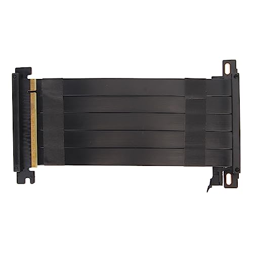 PCIe 4.0 Riser -Kabel, 180 -Grad GPU Verlängerungskabel für RTX 4090 & RX 7900 XT Hochgeschwindigkeit Dual Reverse PCB Design (40cm) von KIMISS