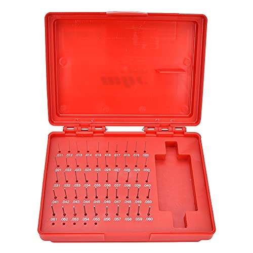 Plug Gage Set Stahl Plug Pin Gage Set Lagerstahl Gcr15 50-teiliges Set M0 0,011 0,060 Zoll Stahl Plug Pin Gage Set 0,0002 Zoll Präzision Plug Gage Set Stahl Plug Pin Gage Set Lagerstahl Gcr15 50-teiliges Set M0 0,011 0,060 Zoll Stahl Plug Pin Gage Set 0,0002 Zoll Präzision von KIMISS
