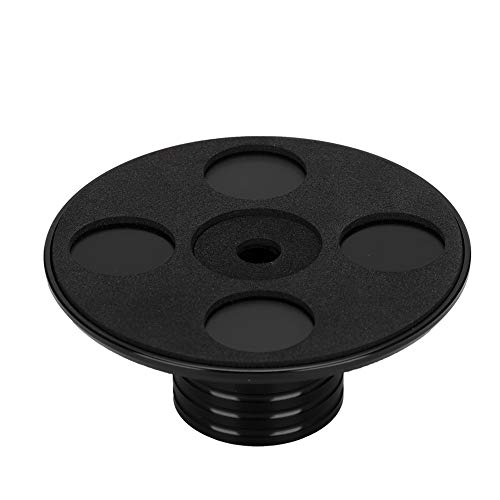 Premium -Aluminium - Rekord Stabilisator Klemme o Disc Plattenspieler Gewichtsklemme Verbesserung der Klangqualität und Reduzierung der Vibration Rot Rot (Black) von KIMISS