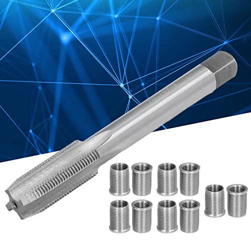 Reparaturset für Zündkerzengewinde Reparaturwerkzeug für Zündkerzengewinde M10X1.0 Schraube + M12X1.0 Gewindebohrer Autozubehör-Hardware-Kit Reparaturwerkzeug für Zündkerzengewinde Reparaturset für Zündkerzengewinde Reparaturwerkzeug für Zündkerzengewinde M10X1.0 Schraube + M12X1.0 Gewindebohrer Autozubehör-Hardware-Kit Reparaturwerkzeug für Zündkerzengewinde von KIMISS