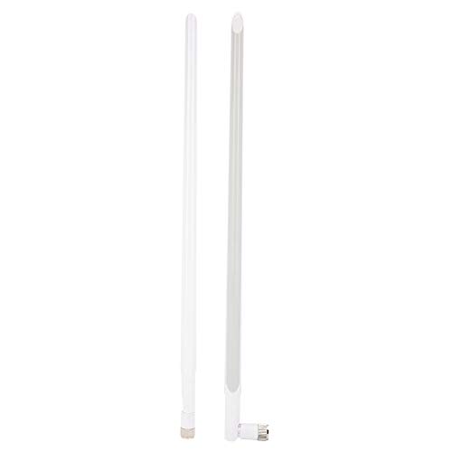 Router 10DB Router Omnidirektional 10dBi Weiße Karte 2 4G 4dBi für Router-Verstärker 2 4G/5 8G-Band-Antennen, Weiße Karte von KIMISS