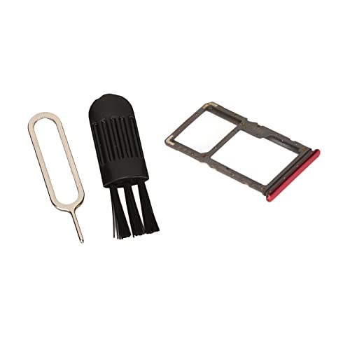 SIM -Kartenschale für Note 7 & Note 7 Pro - Kunststoff SIM Slot Halter Ersatz durch Kartenstift und Pinselwerkzeuge (Rot) von KIMISS