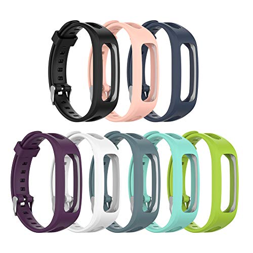 Silikon-Uhrenarmband für Huawei Honor Band 4 Laufende Version für Huawei Band 3E Band 4E Zum Ersatz des Smart Watch-Armbands (Weiss) von KIMISS