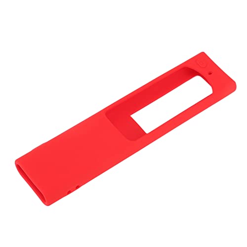 Solar -Ladungs ​​-Fernbedienung, Geeignet für TV Solar Lading Fernbedienungsregelabdeckung Waschable IVE Controls Protective Cover Soft Silikonschalenspeicherbox Hülle (Rotes Set) von KIMISS