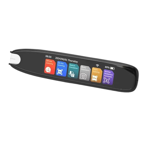 Sprachübersetzer Stift, Scan -Leser für 142 Sprachen, OCR -Text Zum Sprachgerät für Legasthenie, Tragbarer Übersetzungsstift für Studien, Reisen, Geschäft Sprachübersetzer Stift, Scan -Leser für 142 Sprachen, OCR -Text Zum Sprachgerät für Legasthenie, Tragbarer Übersetzungsstift für Studien, Reisen, Geschäft von KIMISS