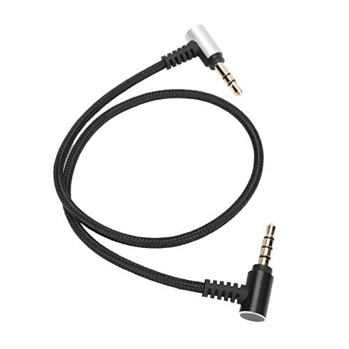 TRS-zu-Trrs-Mikrofonkabel 3,5 Mm TRS-zu-Trrs-Kabel, Schwarzes Kupfer, TRS-zu-Trrs-Adapter, Multifunktionales 3,5-mm-Mikrofonkabel, Passend für Rode Sc7, 35 cm, 13,8 Zoll TRS-zu-Trrs-Mikrofonkabel 3,5 Mm TRS-zu-Trrs-Kabel, Schwarzes Kupfer, TRS-zu-Trrs-Adapter, Multifunktionales 3,5-mm-Mikrofonkabel, Passend für Rode Sc7, 35 cm, 13,8 Zoll von KIMISS