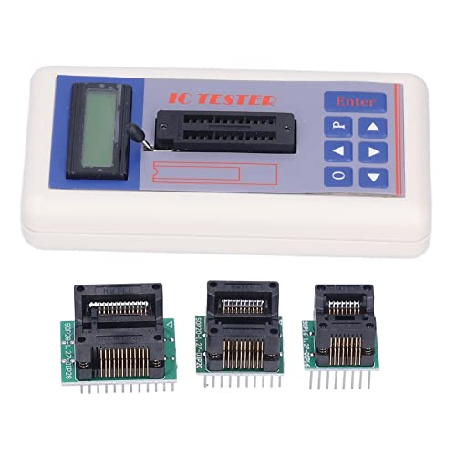 Ted Circuit Ic Tester Icp Tester Abs Tsh 06Fted Circuit Tester Ic Transistor Meter mit 5 V 3,3 V Auto-Modi für Mikroelektronik-Ingenieure (mit Terminal) von KIMISS