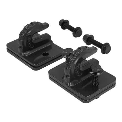 Tractor Eimer Grab Haken Set 3/8 Zoll Grad 70 Geschmiedetes Stahl - Schwerdienst -Oben -Haken für RV UTV -LKW mit Einer Kapazität von 15000 Lbs (BLACK) von KIMISS