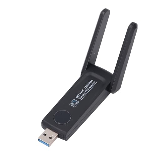 USB -Adapterband 1200 Mbit/S Nu -Adapter USB 3.0 für XP 7 8 8.1 10 Desktop und Laptop von KIMISS