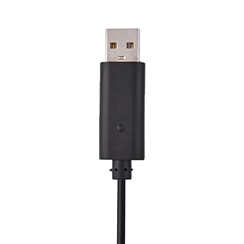 USB-Ladegerät USB-Ladekabel für Xbox 360 Reines Kupfer für Microsoft für Xbox 360 Wireless Controller USB-Ladegerät Schnellladekabel (weiß) (Schwarz) von KIMISS