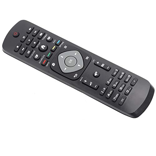 Universal für Fernbedienung für Fernbedienung Rc43J 44N T1 03 Schwarz Kunststoff Universal-Fernbedienung Controller Ersatz für LCD-LED-Fernseher von KIMISS