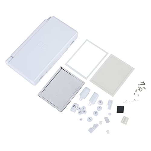 Vollständige Reparaturteile, DS Lite Ersatz-Kit Gehäuse DS für Nintendo Shell Case (Blau) (Weiss) von KIMISS